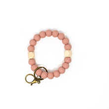 Load image into Gallery viewer, Three Hearts: Key Bangle Bracelet/Teether
