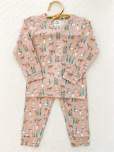 Load image into Gallery viewer, Velvet Fawn: 2pc PJs - Silent Night Rose
