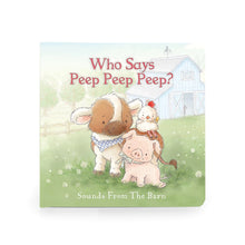 Load image into Gallery viewer, Bunnies by the Bay: Who Says Peep Peep Board Book
